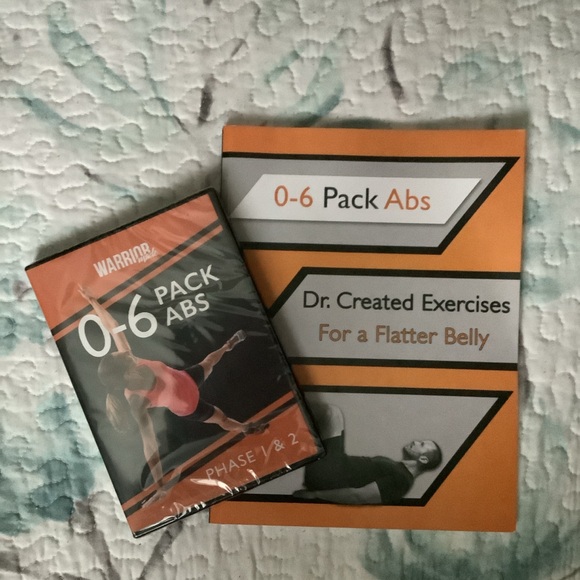 Warrior 0-6 pack abs, BNWT, book and DVD - Picture 2 of 5